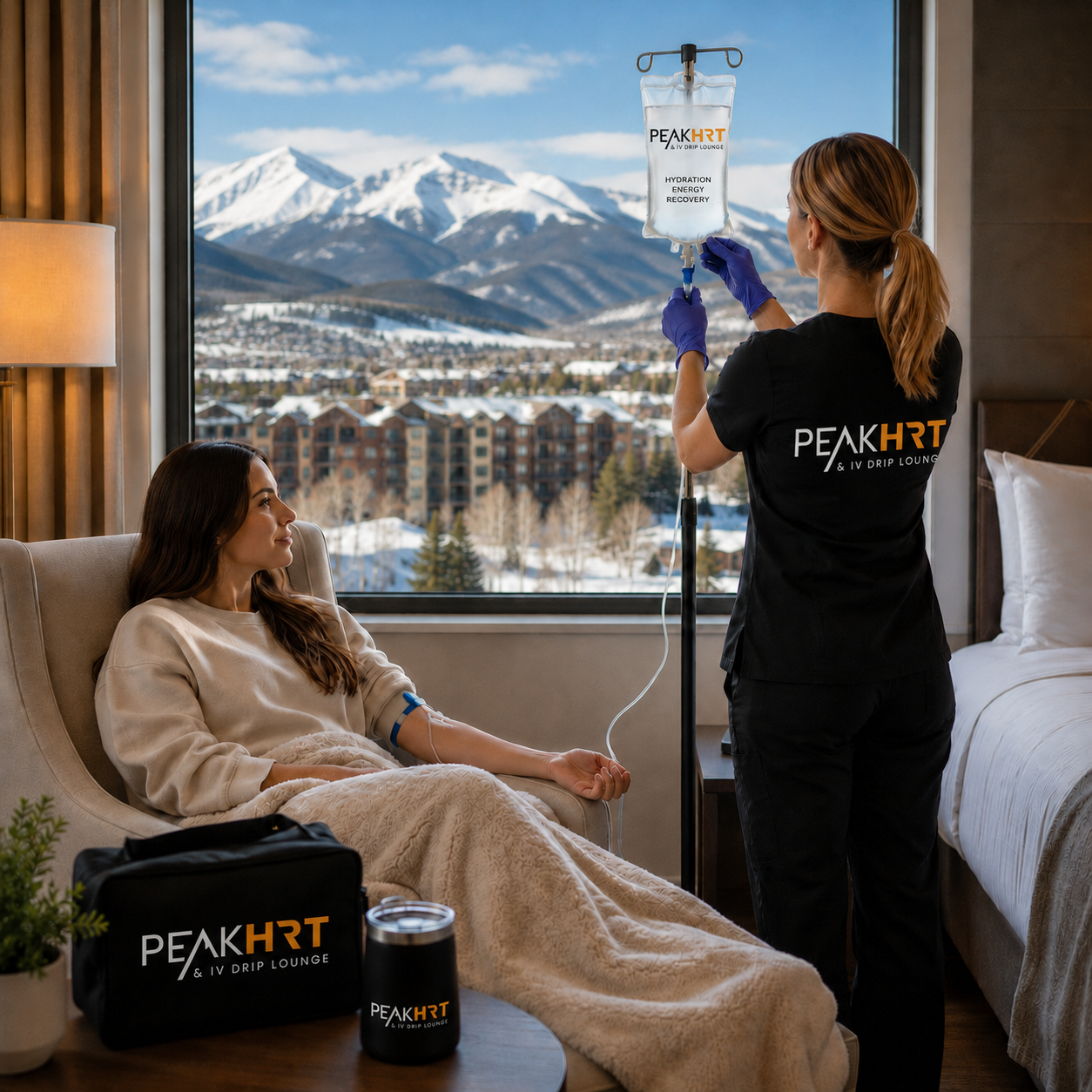Mobile IV therapy delivered to your door across Summit County